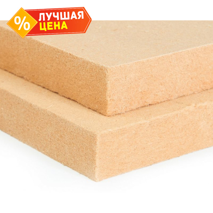 Белтермо Floor МДВП тепло-звукоизоляционная 20х580х1250 мм прямая